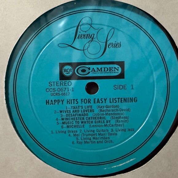 “Happy Hits for Easy Listening” Vinyl Records (5 Records) - Picture 7 of 13